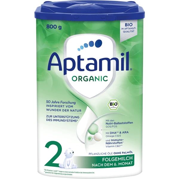 Aptamil Folgemlich 2 Organic 800g Nach Dem 6. Monat 3 Aptamil Folgemlich 2 Organic 800g Nach Dem 6. Monat