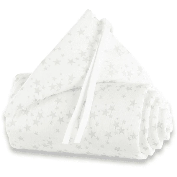Babybay® Nestchen Piqué Original Sterne Perlgrau 144x25 Cm 3 Babybay® Nestchen Piqué Original Sterne Perlgrau 144x25 Cm