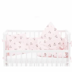 Fillikid Bettset Luxe Für Bett Nino Koala Rosé