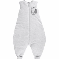 Jacky Jumper-Schlafoverall 120g Wattiert Hellgrau Melange