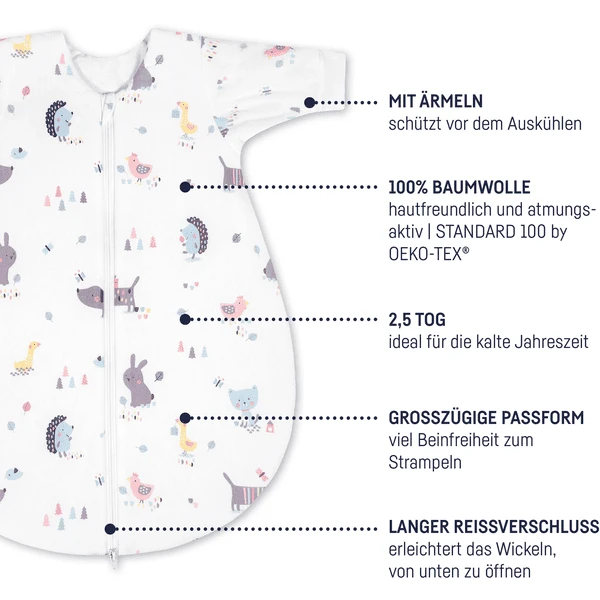 JULIUS ZÖLLNER Jersey Winterschlafsack Smart Friends 7 JULIUS ZÖLLNER Jersey Winterschlafsack Smart Friends - Image 5