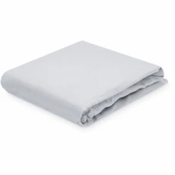 JULIUS ZÖLLNER Spannbettlaken Musselin Grau 70 X 140 Cm