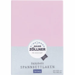 JULIUS ZÖLLNER Spannbetttuch Jersey Rosa