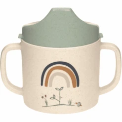 LÄSSIG Trinklernbecher Mit Henkel Garden Explorer