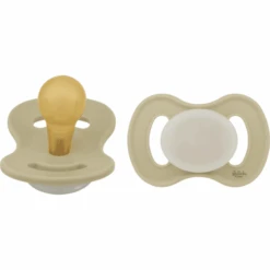 Lullaby Planet Nachtschnuller Rund Aus Latex Gr. 2 In Lake Green, 2er Pack