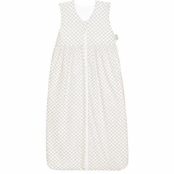 ODENWÄLDER Jersey Schlafsack Anni Check Soft Cookie 70cm - 130cm