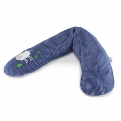 THERALINE Bezug Für Original Stillkissen Punkte Marine Schaf