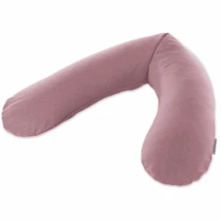 THERALINE Das Original Stillkissen Inkl. Bezug Melange Rosenholz Bambus-Kollektion