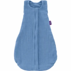 Träumeland Sommerschlafsack LIEBMICH Musselin Hellblau